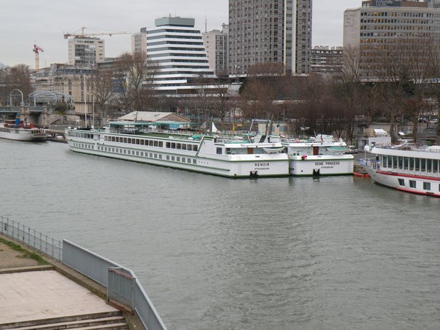  bateaux Renoir et Seine Princess